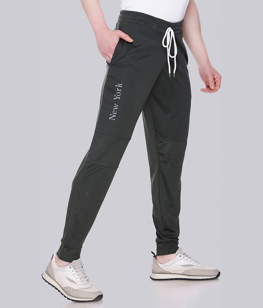 HVBK Olive Green Polyester Men's Joggers ( Pack of 1 )