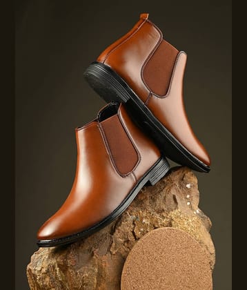 Aadi Tan Men's Chelsea Boots