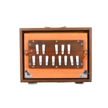 New Professional 13 Notes, Sur Peti, Shruti Box Double Bellow shruti box instrument TeakWood