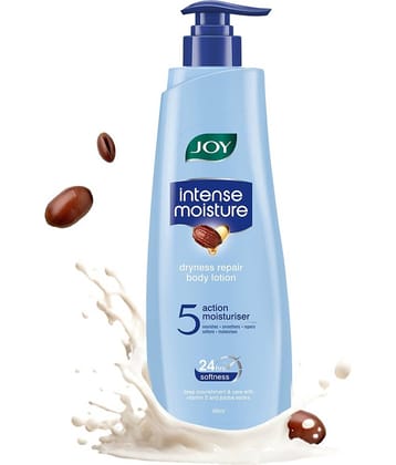 Joy Intense Moisture Body Lotion With Shea Butter Jojoba & Vitamin E For Dry Skin 400ml (Pack of 1)