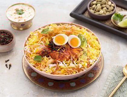 Tandoori Tangdi Biryani Bowl