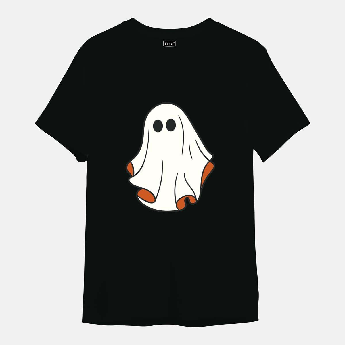 Boo - Unisex Half sleeve T-Shirt-Black / M