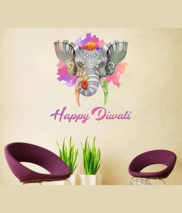 Sticker Studio DIWALI COMBOS Festive Sticker ( 56 x 58 cms )