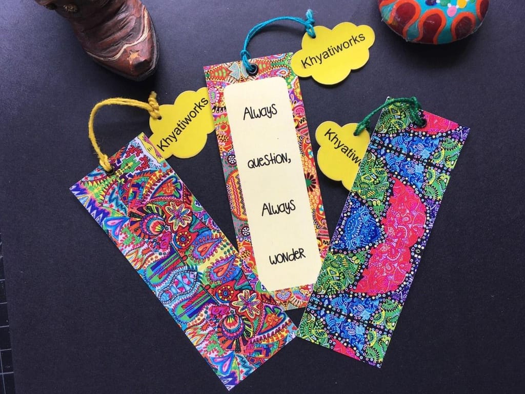 Crafty me Set of 3 Bookmarks - Stationery | Buy online on ZillyBuy