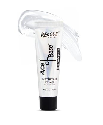 Recode Makeup Primer for Oily Skin & Dry Skin 10 ml - Ace Of Base Primer Recode Makeup Primer for Oily Skin & Dry Skin 10 ml - Ace Of Base Primer - Transparent / 10 g (Pack of 1) Recode Makeup Primer for Oily Skin & Dry Skin 10 ml - Ace Of Base Primer Recode Makeup Primer for Oily Skin & Dry Skin 10 ml - Ace Of Base Primer - Transparent / 10 g (Pack of 1)