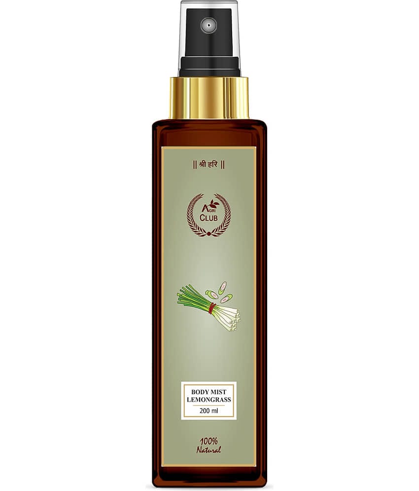 Agri Club Body Mist Lemongrass 200 ml For Men and Women