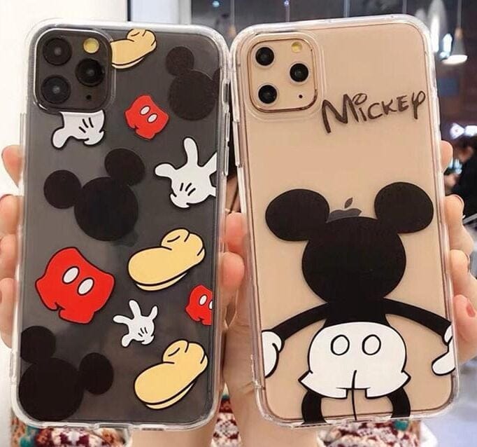 Mickey Transparent Custom Slim Soft Cases-Right Design