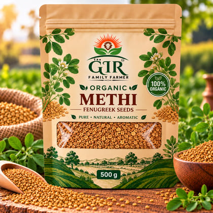 Organic Methi Seeds (Methi Dana) | The GIR Family Farmer