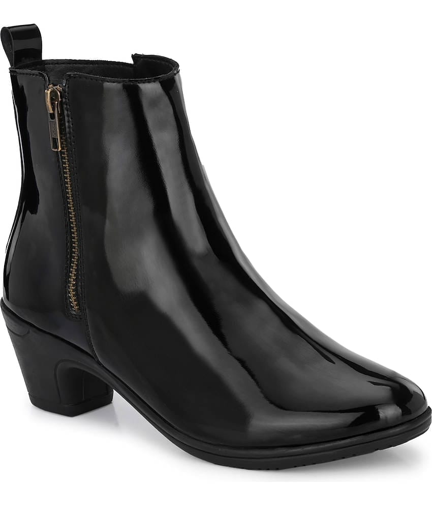 El Paso Black Women's Ankle Length Boots