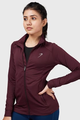 Powertech Jackets Wine-XS