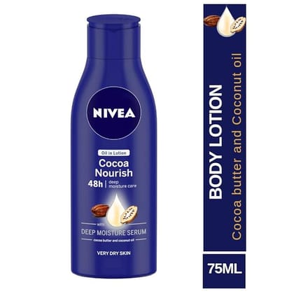 Nivea Cocoa Nourishing Body Lotion 75 MILLI_LITRE