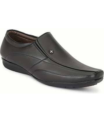 MARKRANGE - Black Men's Slip On Formal Shoes