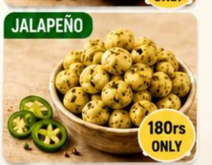 JALAPEO MAKHANA   1 Box