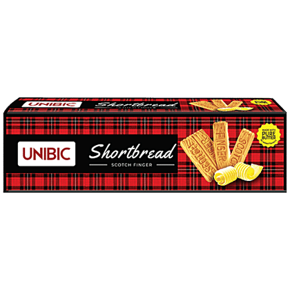 UNIBIC Cookies- Shortbread Scotch finger, 100 g