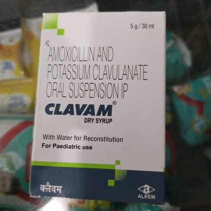 Clavim dry syrup 