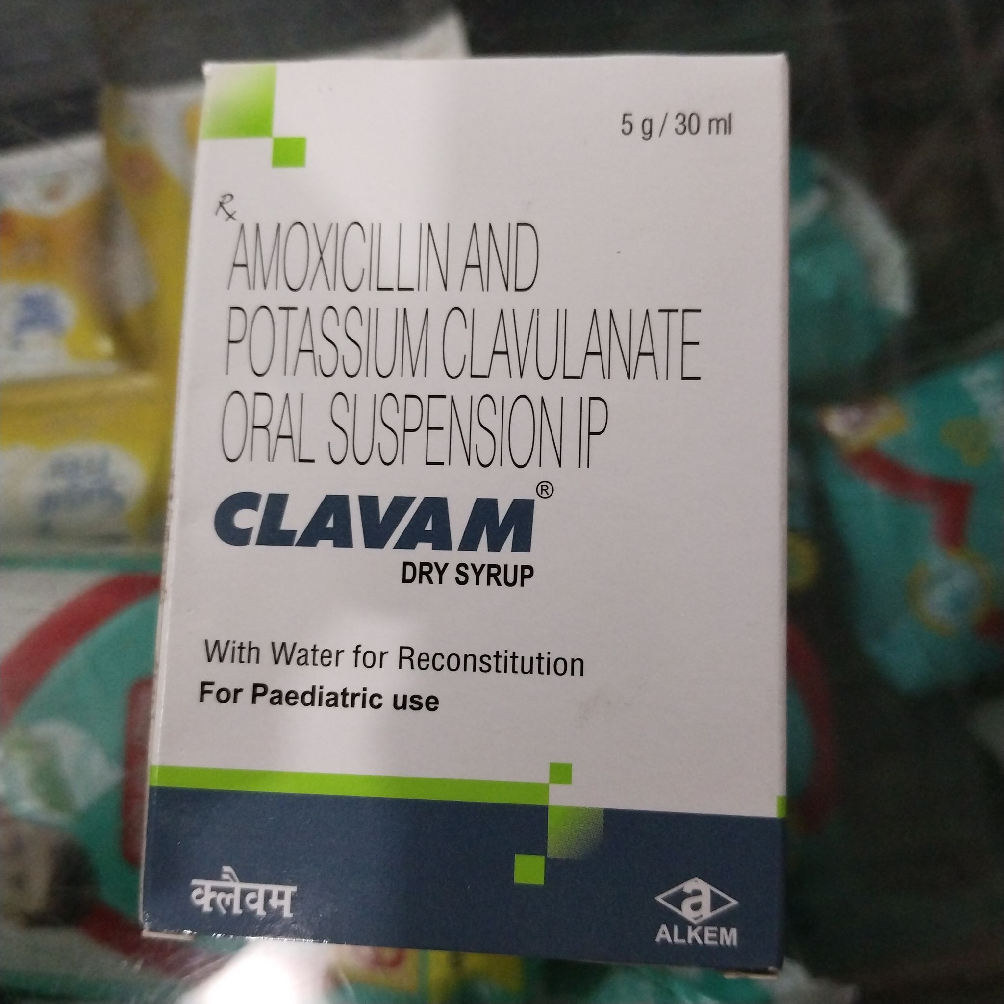 Clavim dry syrup 