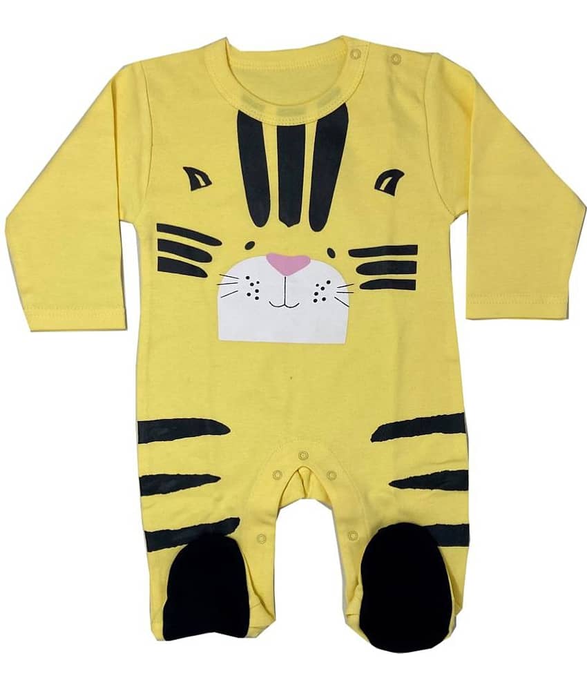 KABOOS Pack of 1 Baby Boys Cotton Blend Bodysuit ( Sky Blue )