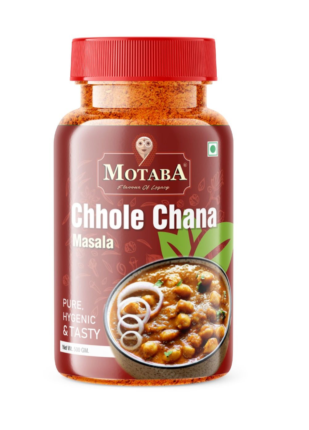 MOTABA Chhole Chana Masala, 500 gm Jar