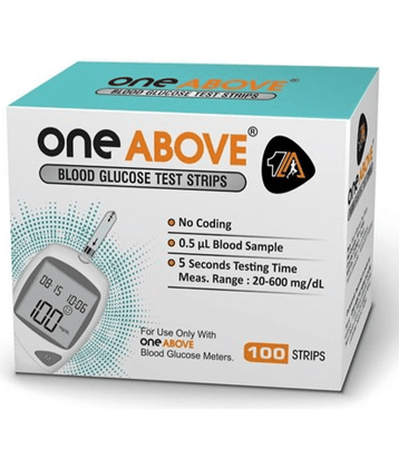 One Above 100 Sugar Testing Strips