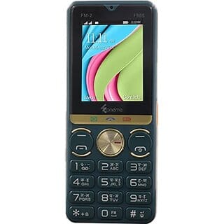 Oneme Fm-2 F988 (Dual Sim, 6.1 Cm (2.4 Inch) Display, 3000 Mah Battery, Green)