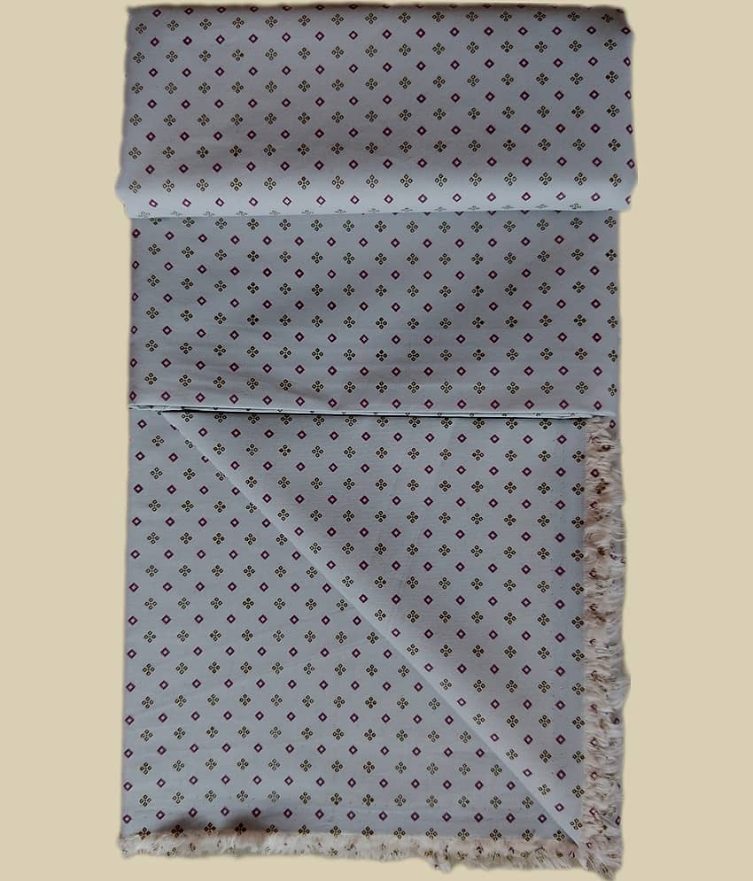 Makhanchor - Beige Cotton Men's Unstitched Shirt Piece ( Pack of 1 )