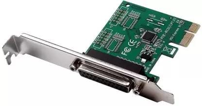 PCIe Parallel Port Expansion Card, PCI Express to DB25 LPT Converter Adapter Controller for Desktop with Low Bracket PCIe Parallel Port Expansion Card, PCI Express to DB25 LPT Converter Adapter Controller for Desktop with Low Bracket