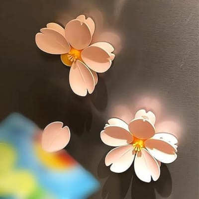 Wholesale Item - FLOWER MAGNETIC FOOD CLIPS - MOQ 37 Pieces