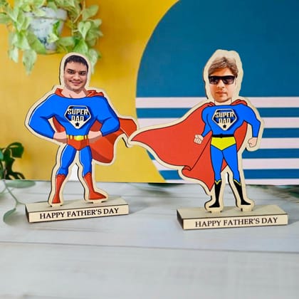 Personalised Super Hero Standee | Father's Day-Design 1