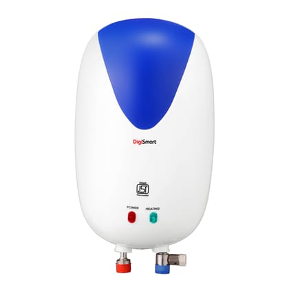 DIGISMART 3Kva Instant 3 Ltr Full Abs Body Special Anti Rust Coating Tank Wall Mounted Geyser With 5 Year Warranty Premium (White & Blue) DIGISMART 3Kva Instant 3 Ltr Full Abs Body Special Anti Rust Coating Tank Wall Mounted Geyser With 5 Year Warranty P