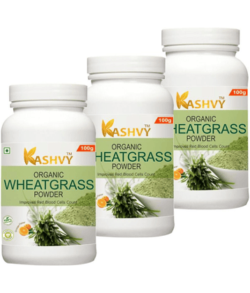 Kashvy Wheatgrass powder | Natural antioxidant 300 gm Multivitamins Powder