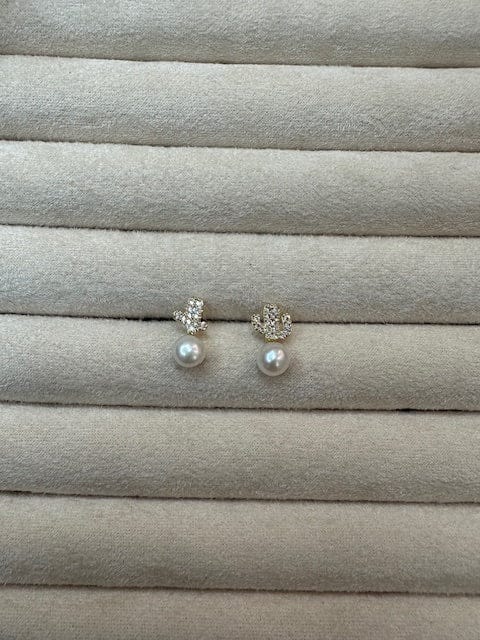 Cactus Mismatched Charm Earrings