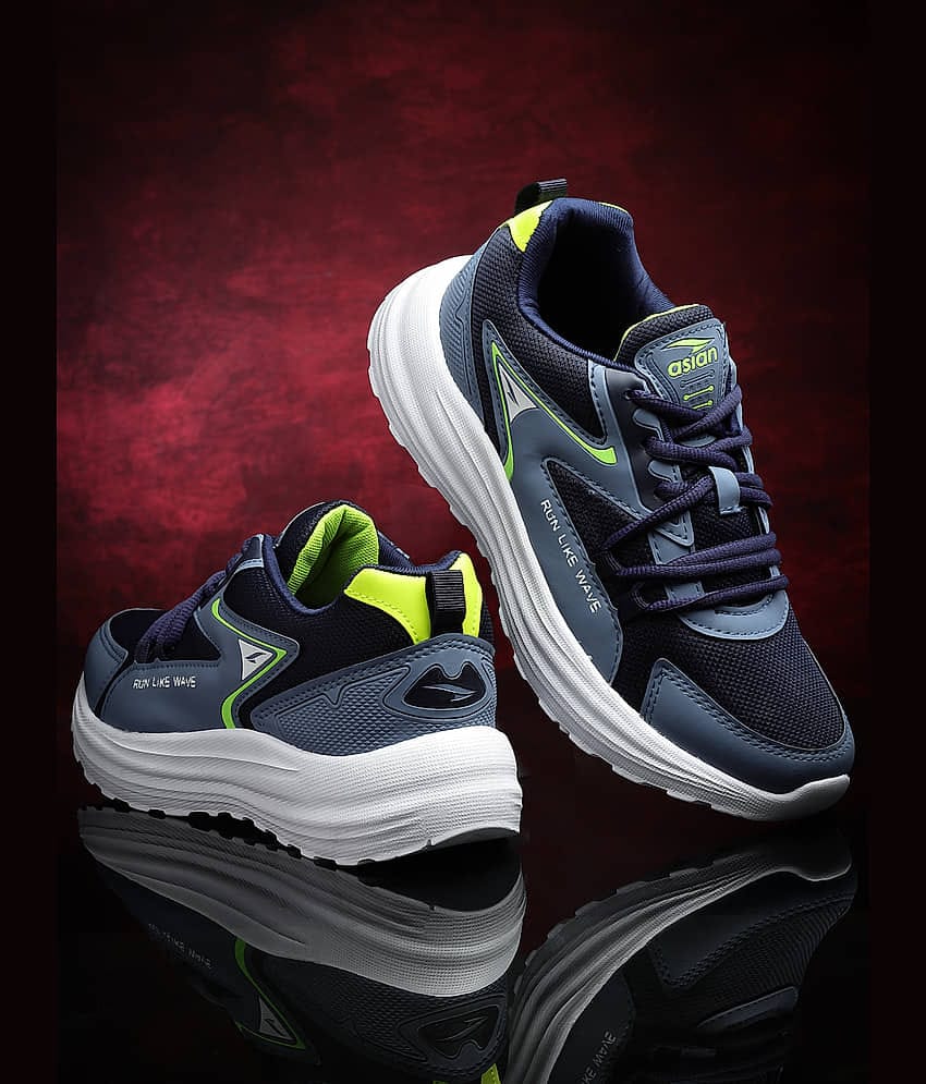 ASIAN ORBIT-05 BIG Navy Men's Sports Running Shoes