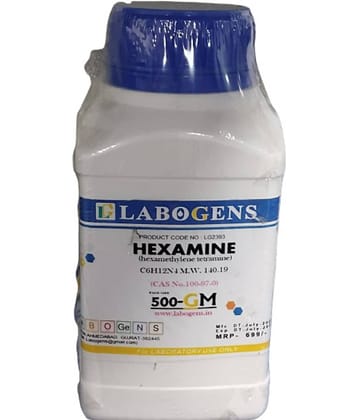 HEXAMINE (hexamet-hylene te-tramine) 500gm