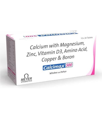 Calcimax Multivitamins 30 mg Vitamins Tablets