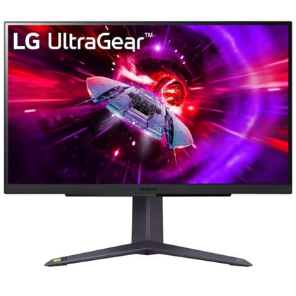 LG  27GR75Q-B Ultra Gear Gaming Monitor(27") HDR 10,Srgb 99%(Typ.),G-Sync, Height, Pivot, HDMI, DP, HP Out, Black