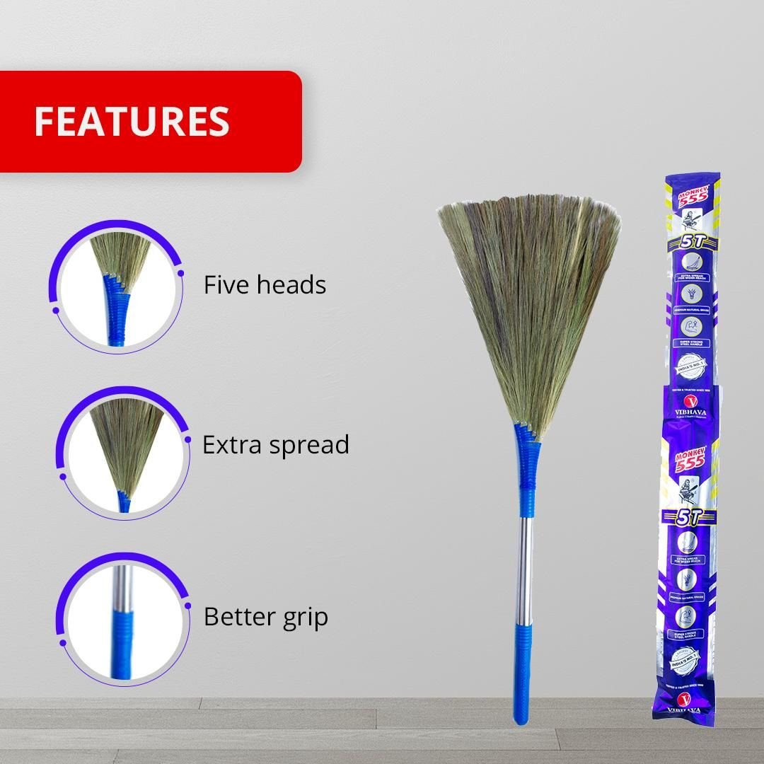 Monkey 555 5T Grass Broom