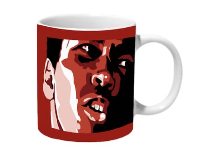 Multicolor Md Ali Art Ceramic Mug