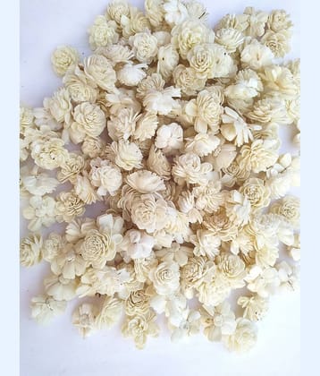 Fab n Style Rose White Artificial Flowers - Pack of 1