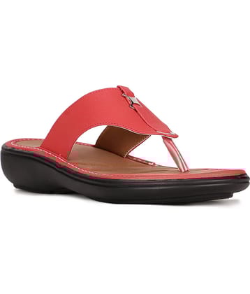 Bata Red Women's Flats