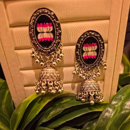 traditional statement-style jhumkas traditional statement-style jhumkas