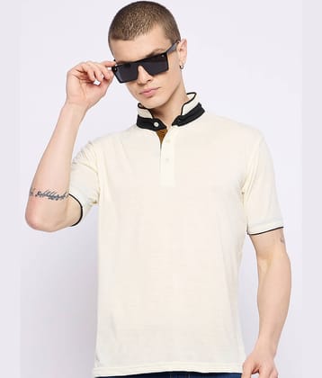 GET GOLF Pack of 1 Cotton Blend Regular Fit Men's T-Shirt ( Black )