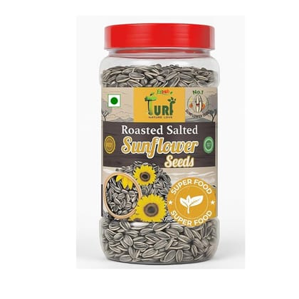 TURF FRESH - Roasted Salted Jumbo Sunflower Seeds | Surajmukhi Beej – The Ultimate Superfood Snack! A+ GRADE SEEDS Healthy Snacks TURF FRESH - Roasted Salted Jumbo Sunflower Seeds | Surajmukhi Beej – The Ultimate Superfood Snack! A+ GRADE SEEDS Healthy Snacks