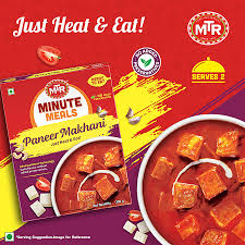 Mtr Minute Meals Paneer Makhani 300 Gms