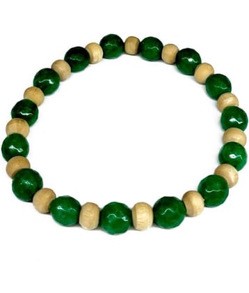 DAIVYA WELLNESS - Green Bracelet ( Pack of 1 )