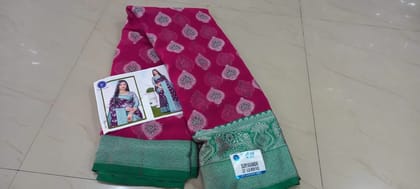 Elegant Silk Saree with Intricate Design