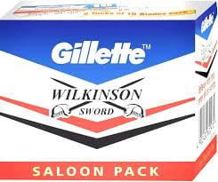 Gillette Wilkinson Sword Saloon Blades Gillette Wilkinson Sword Saloon Blades
