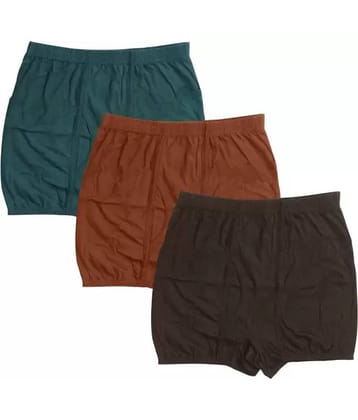 Cavenders Pack of 3 Cotton Trunks For Men's ( Multicolor1 )