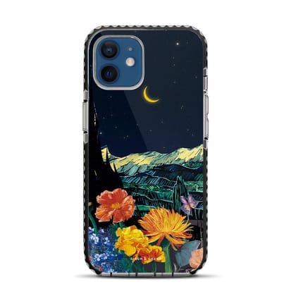 Crescent moon iPhone 12 Stride Phone Case-Stride