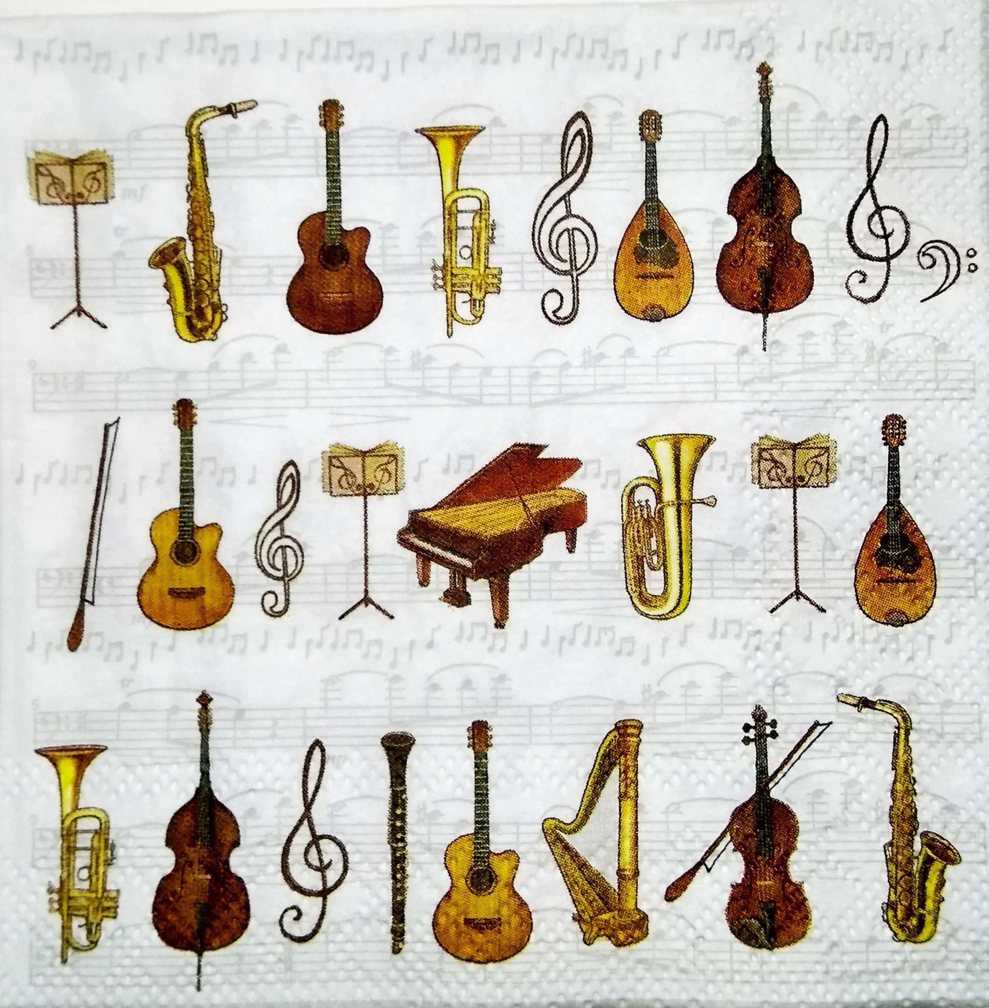 Decoupage Napkin / Tissue papers - 25cm*25cm - GT3204