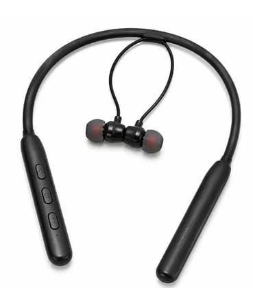 Wireless Bluetooth Neckband In-ear Earphones, 10mm Dynamic Bass Boost Driver, 24 Hours Playback, Volte, Audible Battery Alert, V4, Wireless Bluetooth Neckband In-ear Earphones, 10mm Dynamic Bass Boost Driver, 24 Hours Playback, Volte, Audible Battery Alert, V4,